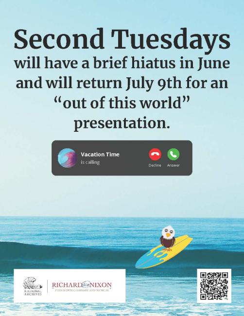 June 2024 Second Tuesdays Hiatus